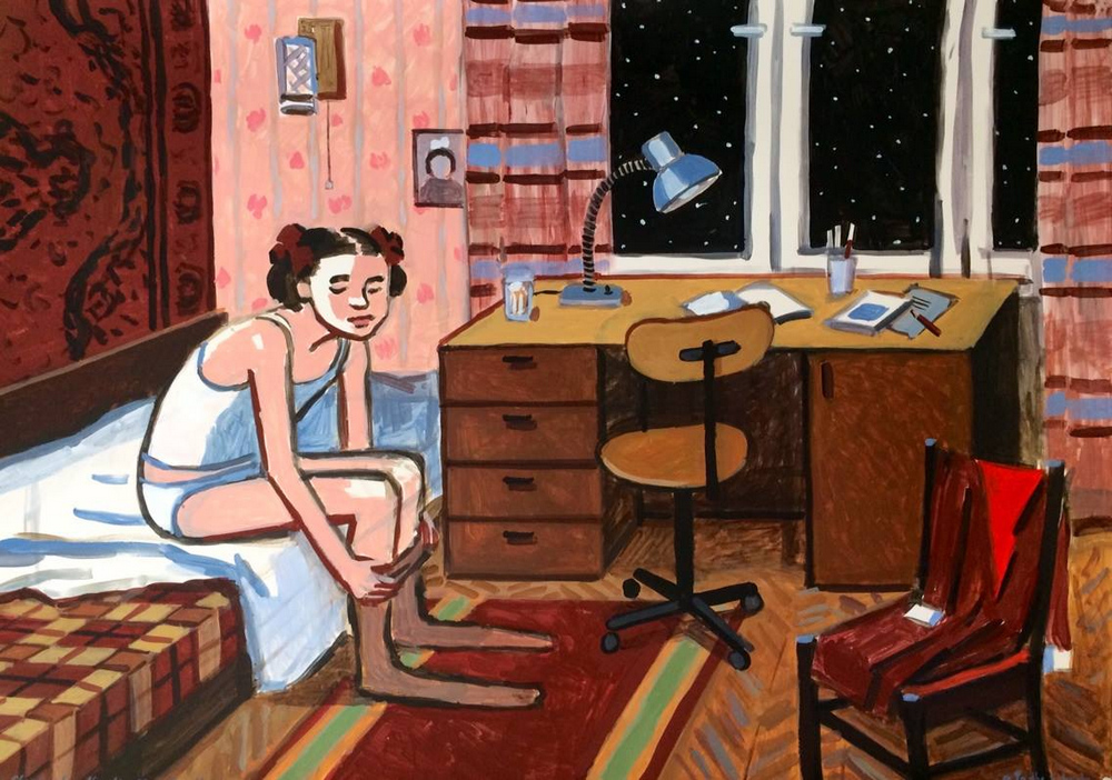 «Советское детство»: наивно честные рисунки Зои Черкасской 13