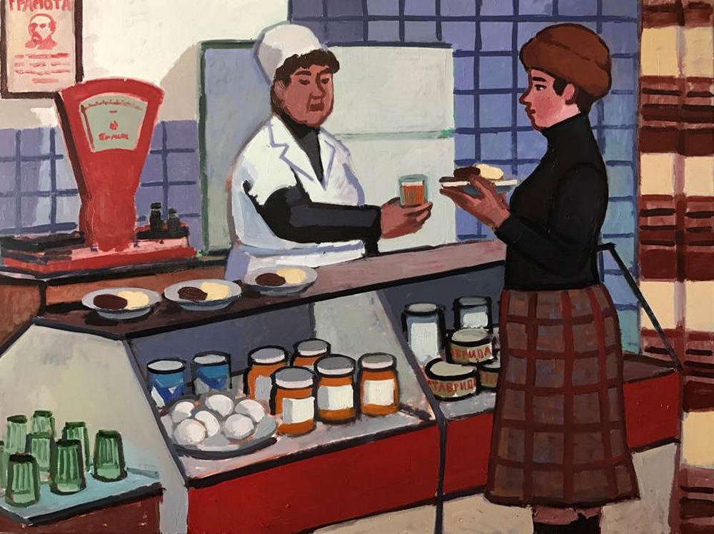 «Советское детство»: наивно честные рисунки Зои Черкасской 2