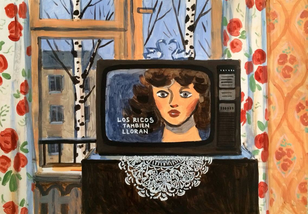 «Советское детство»: наивно честные рисунки Зои Черкасской 24