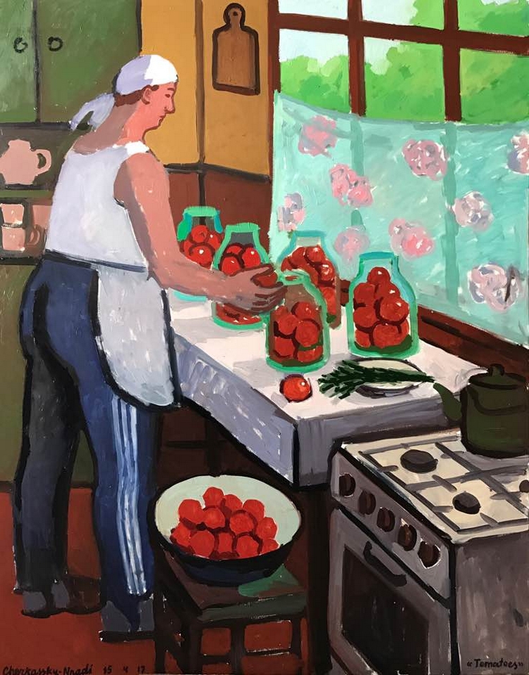 «Советское детство»: наивно честные рисунки Зои Черкасской 3