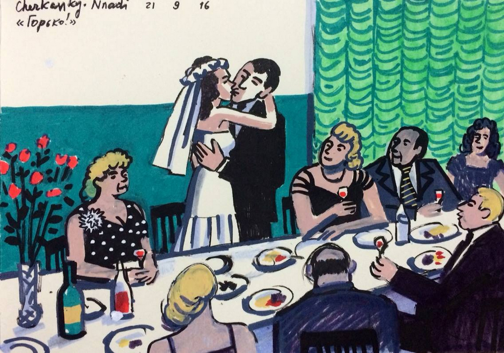 «Советское детство»: наивно честные рисунки Зои Черкасской 8